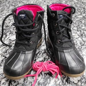 NWT Kids Sperry duck boots size 1
